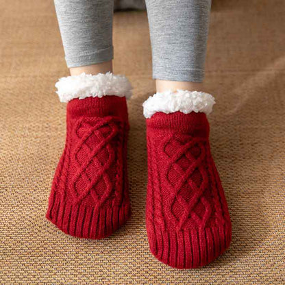 Winter Wool Socks Slippers